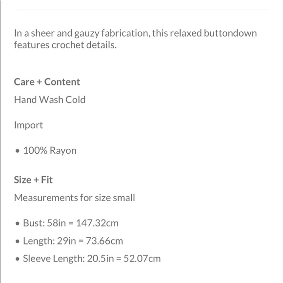 Free People Katie Bird Button down shirt size small - rust - Picture 6 of 7